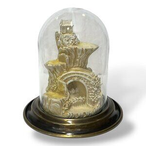 Gobel Olszewski The Oriental Series Miniature Resin Figurine Display w/ Dome
